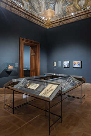 Ausstellungsansicht „Erika Giovanna Klien. Alles ist Bewegung“, Unteres Belvedere, Foto: Johannes Stoll / Belvedere, Wien